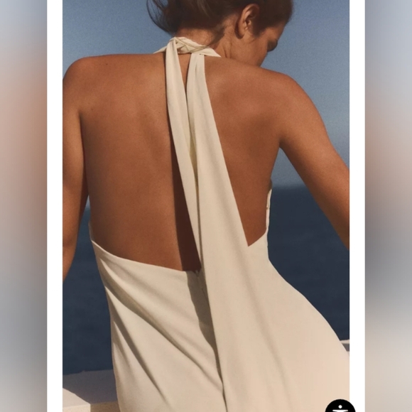 Zara Long Halter Dress - Picture 3 of 7